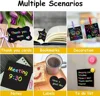 100Pcs Magic Color Rainbow Scratch Mini Notes Paper Pad Cards With Stylus Children Kids Draw Painting Toys Craft Gift  DIY Toys 3
