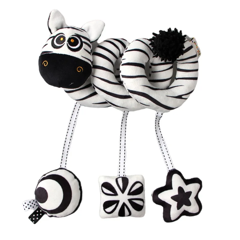 Black & White Spiral Baby Toy 4