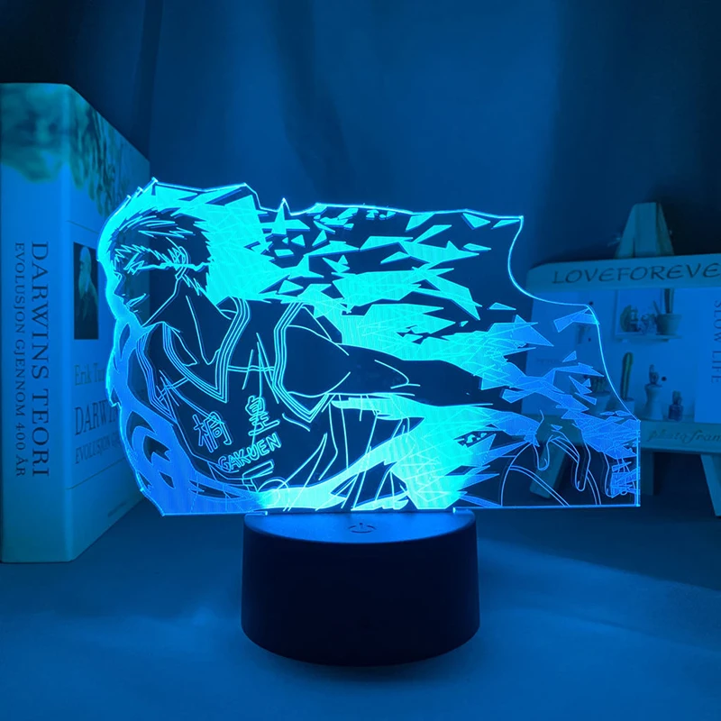 Kurokos Basketball No Basu 3d Led ���� ħ�� �߰� ���� Anime Mange Figure �ƹ�Ÿ �� ��� �Ϳ��� ��� ���� Luces