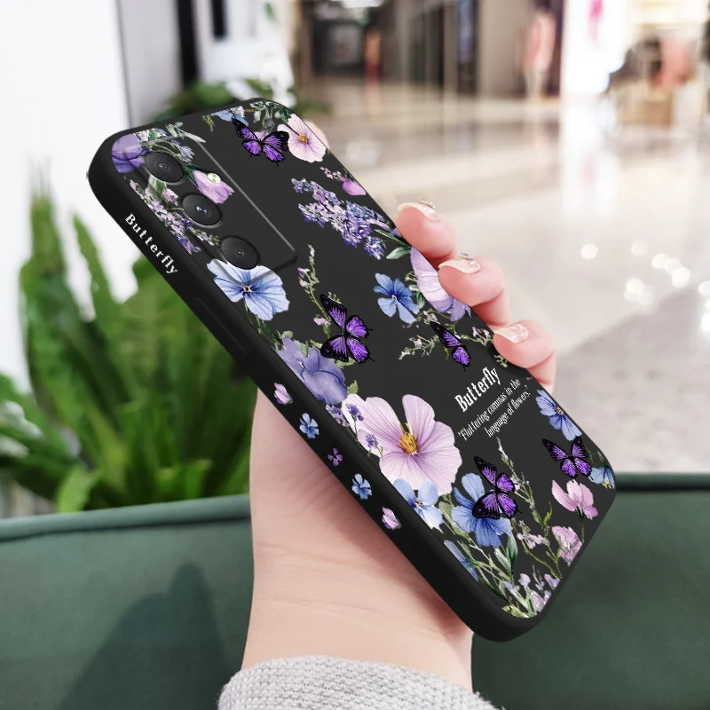 Purple Butterflies Fly Phone Case