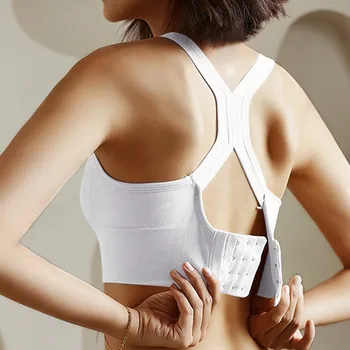 Female Brassiere Wireless Sports Vest Bras For Women Underwear Sexy Seamless Bralette With Pad Bra Push Up Cotton Tops Lingerie 1
