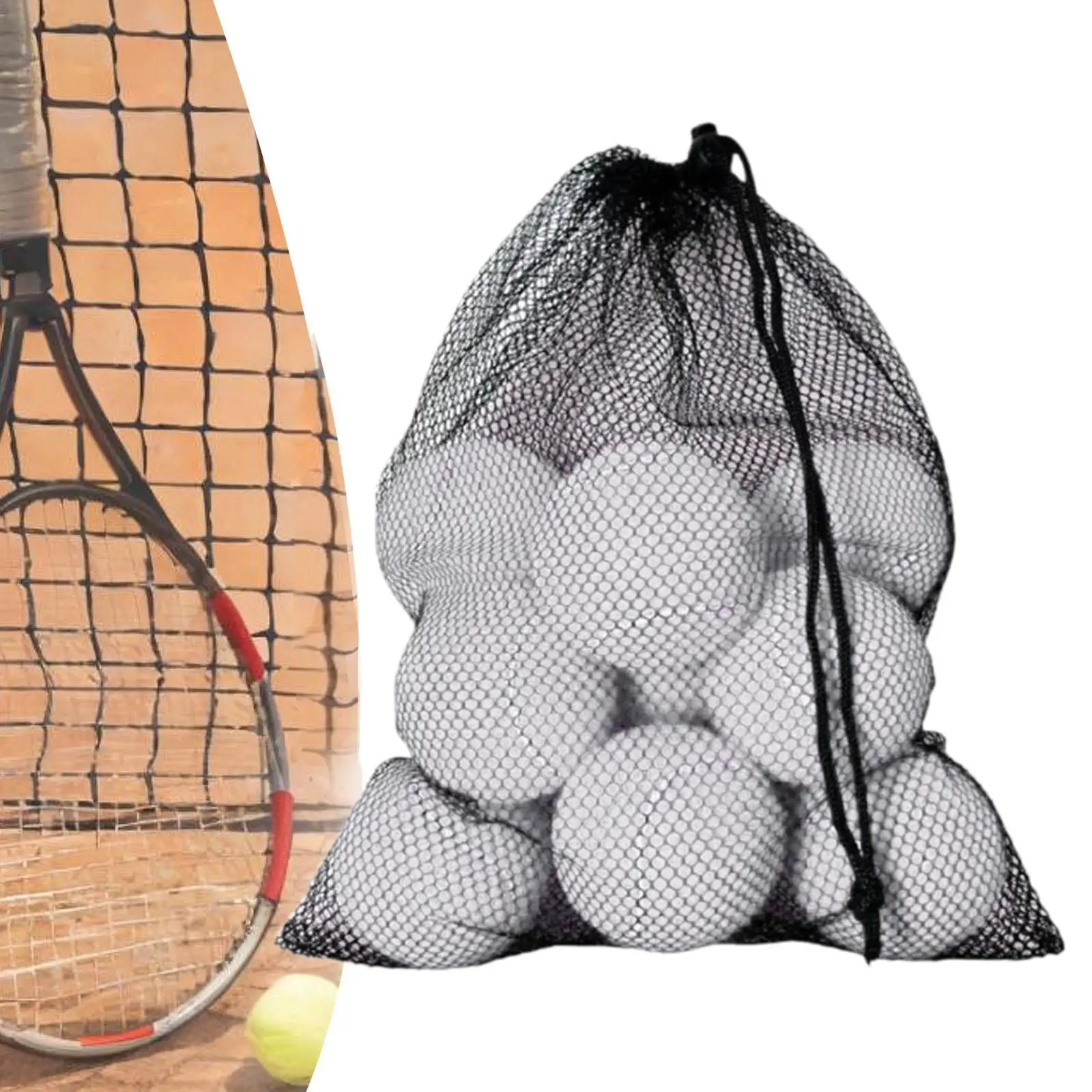 12 Pieces Tennis Balls Rebounce for Indoor Racquet Sports Tennis Enthusiasts