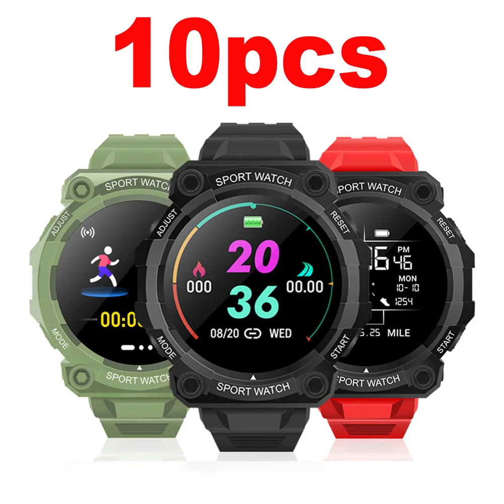 10PCSFD68SFD68SmartwatchSportSmartBracelet144InchRoundScreen