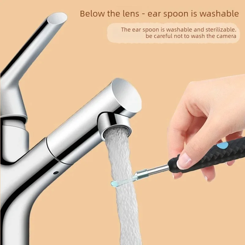 รูปสินค้า เครื่องทำความสะอาดหูอัจฉริยะ พร้อมกล้อง WiFi ชาร์จ USB-C