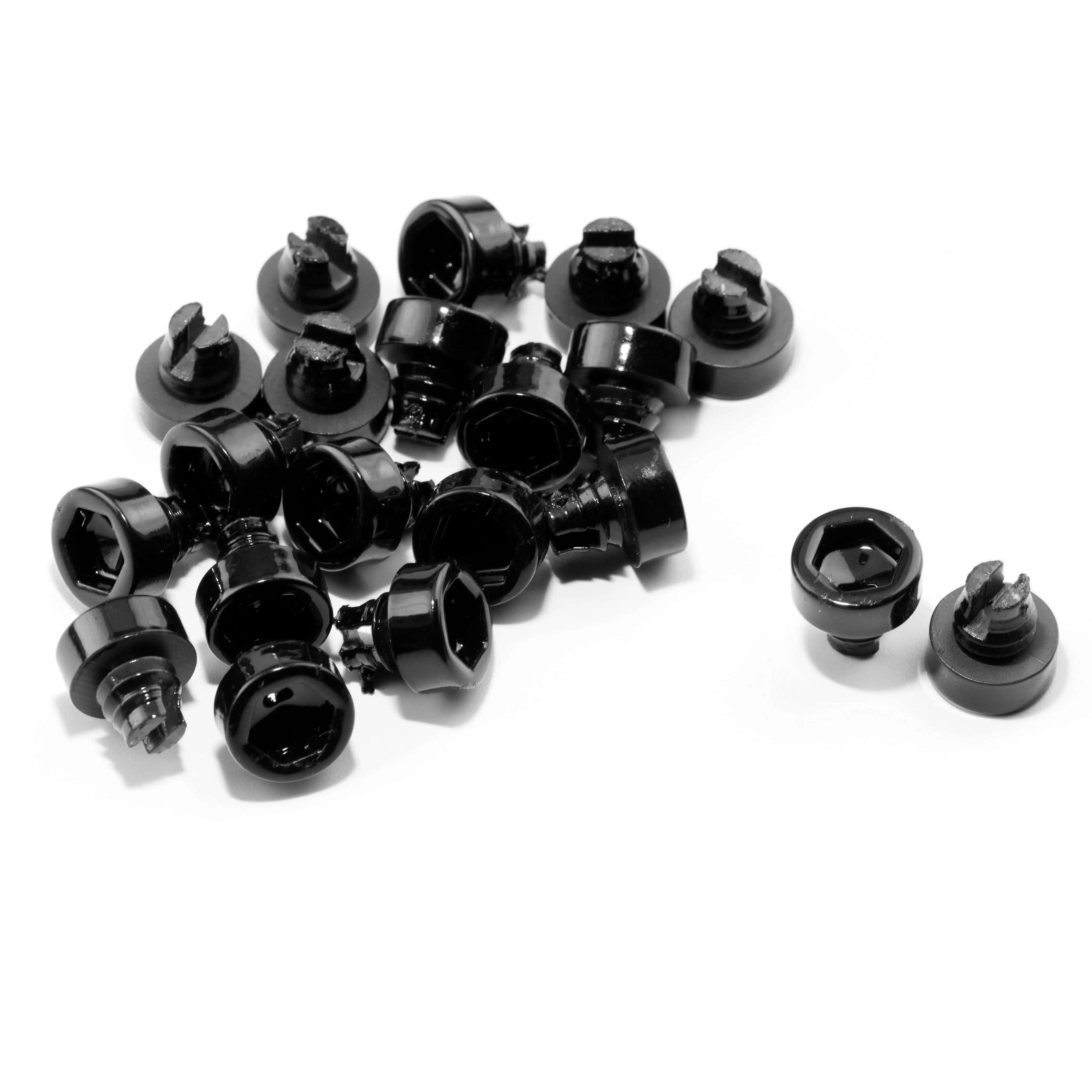 100pcs Universal Wheel Rivets Nuts Multiple Styles For Rim Cap Lip Screw Bolt Tires Decorative Car Replacement Car Accessories images - 6