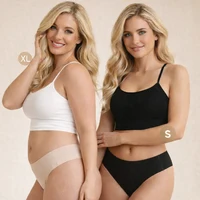 Culotte Anti-camelette, 1/3 pièces, évite le correcteur des orteils de chameau, tongs sans couture, sous-vêtements d'entraînement de gymnastique pour Leggings 5