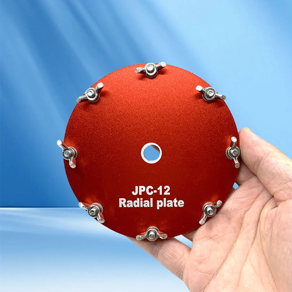 포크 터미널 블록이 있는 전용 네트워크 디스크 1개 PAC-12 JPC-12 휴대용 단파 안테나용 접지 네트워크 확장 플레이트