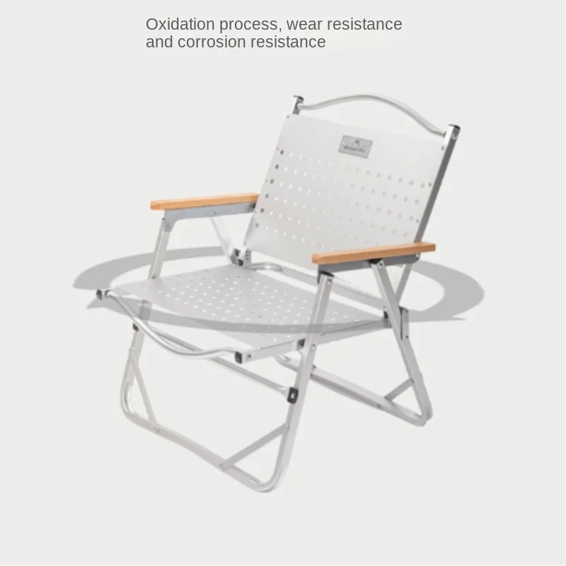DZ Outdoor Folding Chair Ultra Light Capacity Aluminum Alloy Kemet Camping Portable Picnic Lightweight Fishing Folding Chair folding chair
