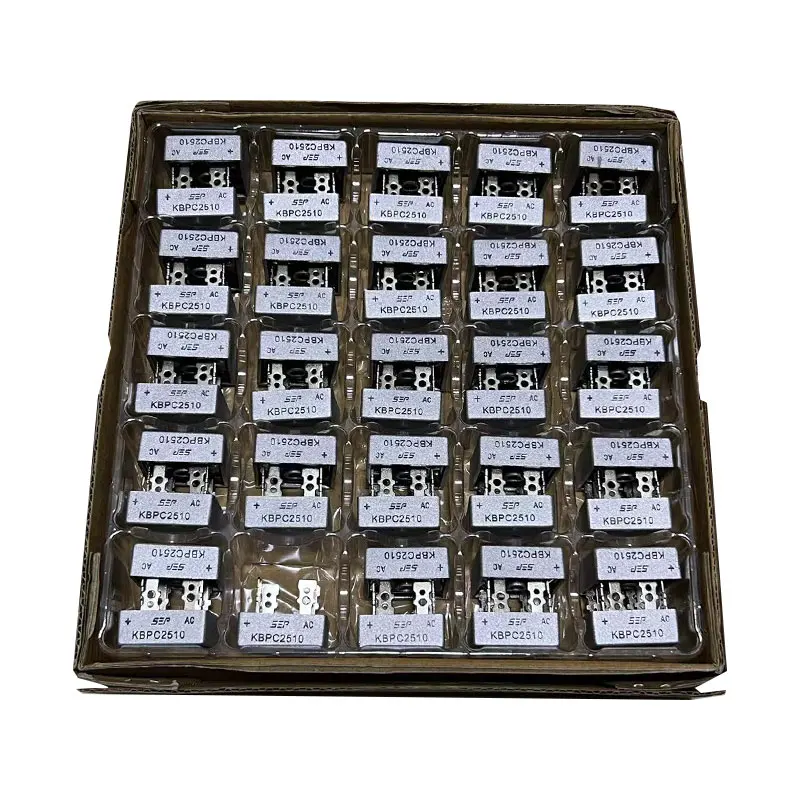 1PCS KBPC1510 KBPC2510 KBPC3510 KBPC5010 50A 35A 25A 15A 1000V Diode Bridge Rectifier
