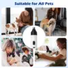2024 New Silent Grind Pro for Dogs Silent Grind Pro Dog Nail Trimmer Electric Dog Nail Clippers Pet Paws Grooming Smoothing Tool 5