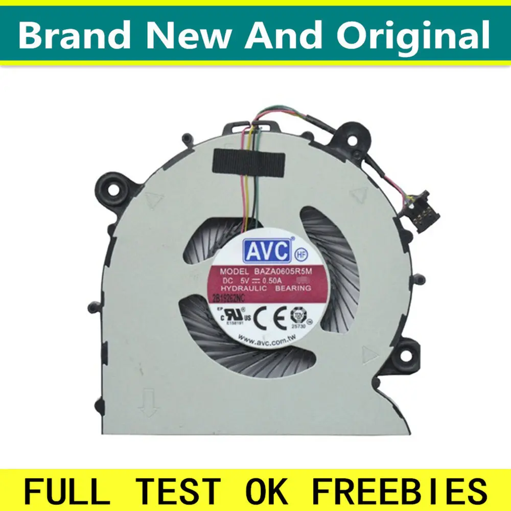 Computer CPU Cooling Fans For ASUS VivoBook 14 TP412 TP412UA HQ23300029000 BAZA0605R5M 005 003 DC5v Cooler Fan Radiator