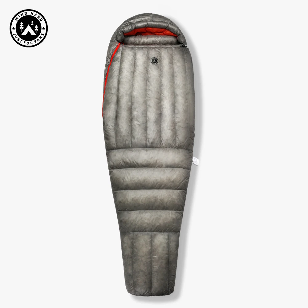 Ультралегкий спальный мешок AEGISMAX Wind Hard Dusk Upgrade 7D Nylon DWR 800FP для мужчин и женщин, ультралегкий, для походов и отдыха на природе