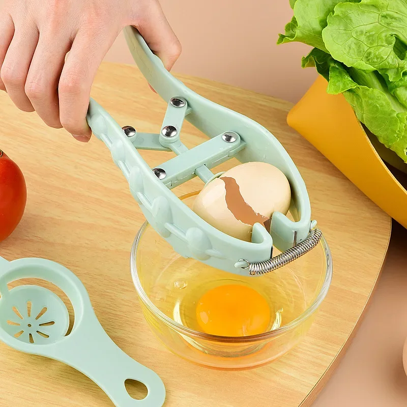 Quick egg beater egg shell opener 304 stainless steel kitchen gadgets