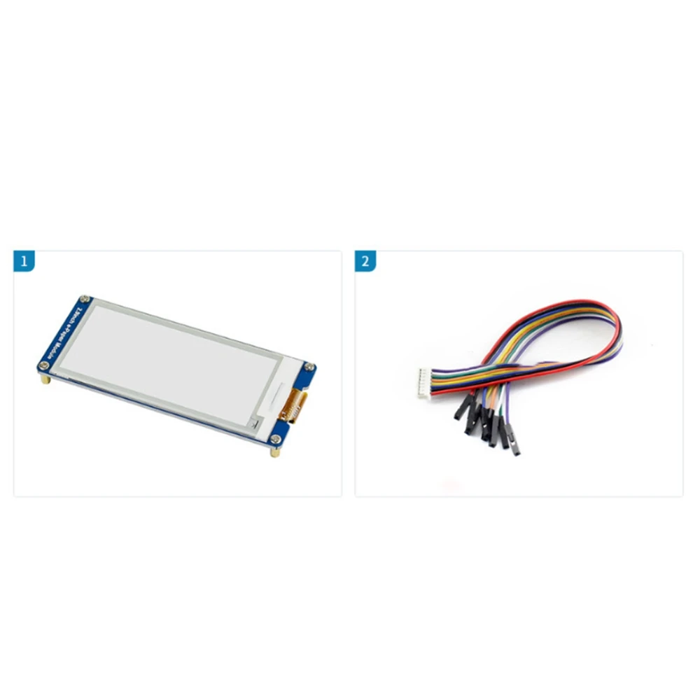 Waveshare 2.9 Inch E-Ink Display Local Refresh 296X128 Resolution SPI Communication Interface for Raspberry Pi 4 /Arduino NND