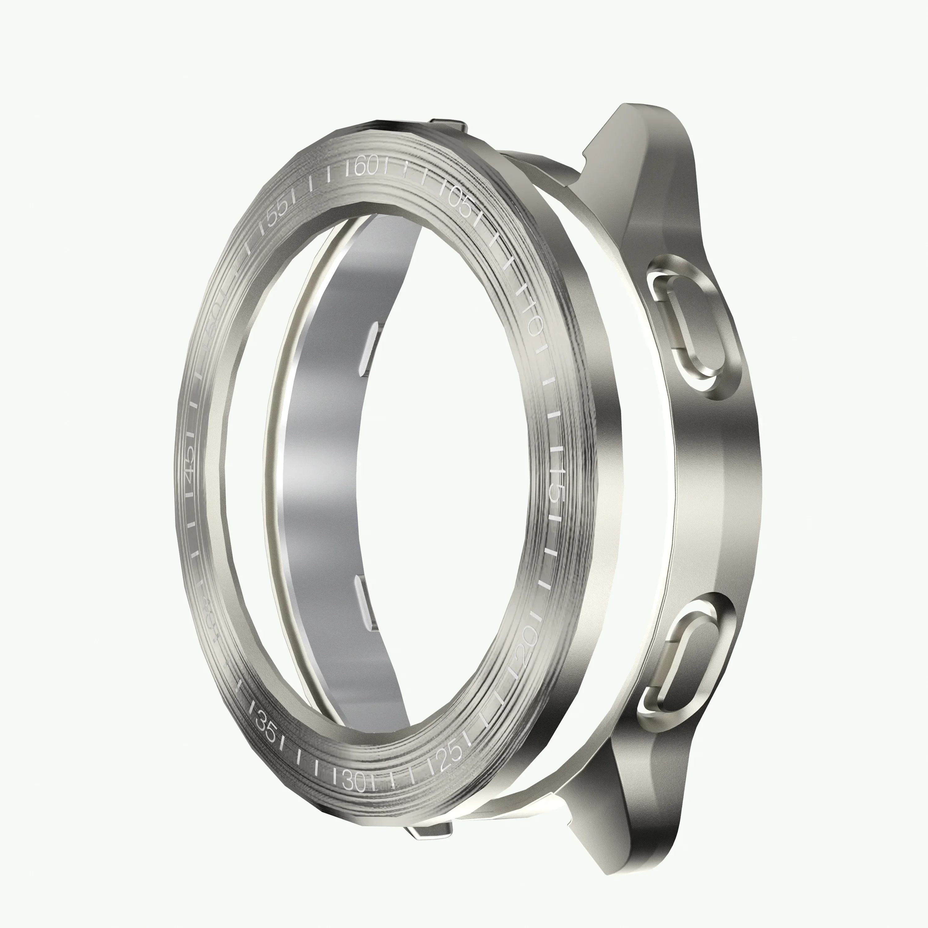 Enhanced Electroplated PC Protector Shell with Bezel