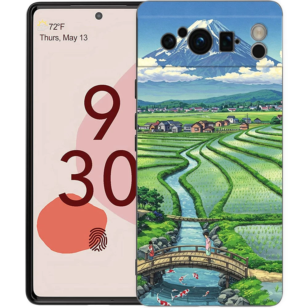 Landscape Japan Series Aesthetic Scenery Phone Case - Soft Shockproof TPU Cover