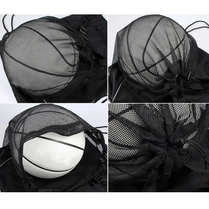 Sports ball storage bag Portable Drawstring Basketball Backpack Mesh Bag Football Soccer Volleyball Ball Storage Bags Outdoor Sports Traveling Gym Yoga sports ball storage bag sports ball bag