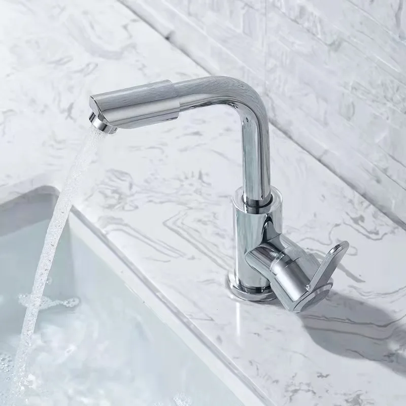Hot and Cold Kitchen Faucets Single Connection Type Sink Faucets Household Rotating Vegetable Basin Faucets Kitchen Accessories