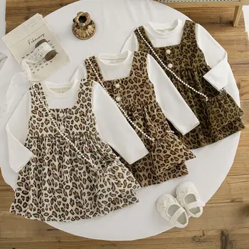 Baby Leopard Knit Dress 1