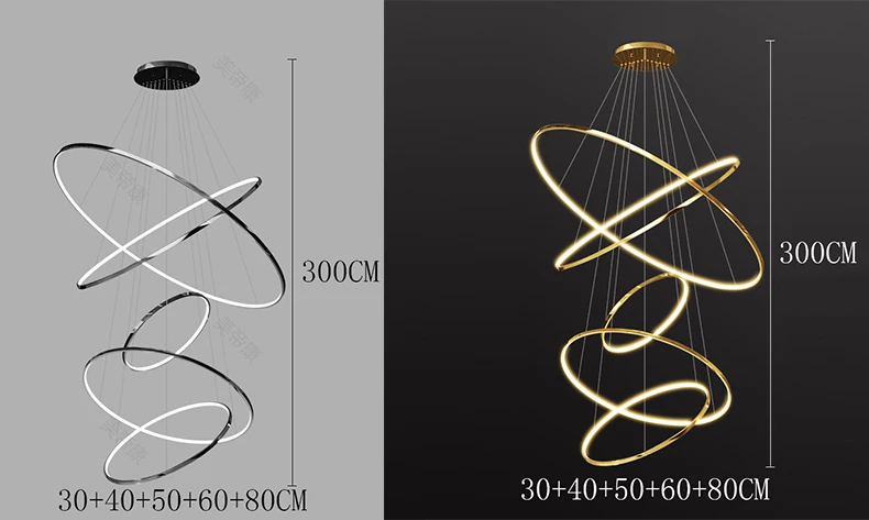 Modern Chandelier Detail