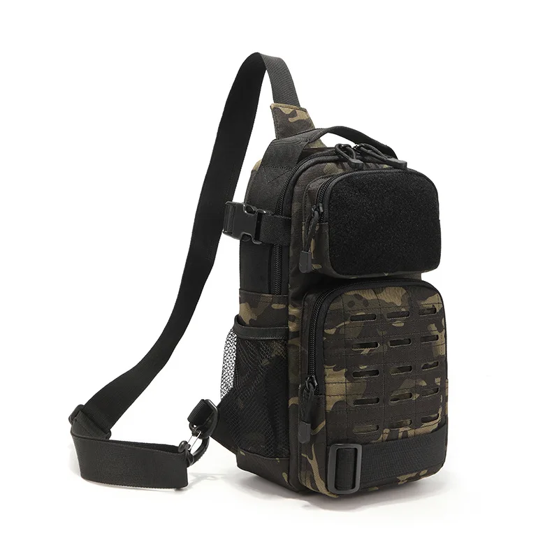 Tactical Sling Bag For Men Small Rover Shoulder Backpack EDC Chest Pack Outdoor Sports Molle Assault Range Daypack 4