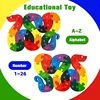 Montessori Children's Wooden Puzzle Toy 26 English Alphabet Number Animal Shape Cognition Educational Toys for Boys Girls Gift 2