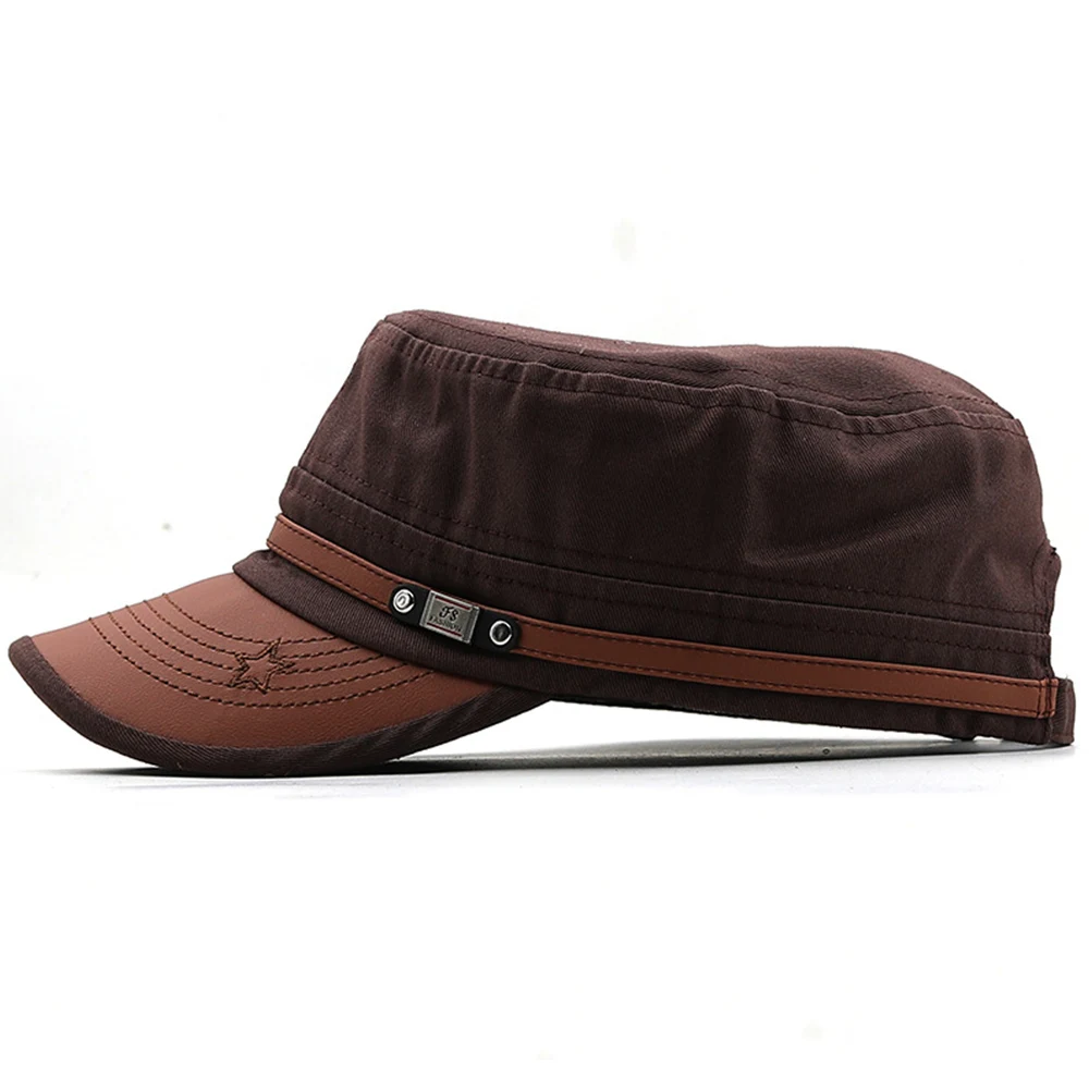 Baseball Cap Flat Cap Flat Vintage Cap Casual Cadet Hat Man Flat Top Caps Fashion Cotton Visor Hats Summer Autumn Vintage Casual Hats Adult Dad Hat Unisex