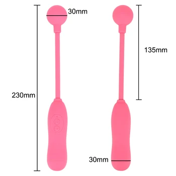Sex Toys For Women Soft Silicone Bullet Egg 10 Frequency Full 360° Flexible Head Vibrator Erotic Flirting Nipple Anal Vibrator 4