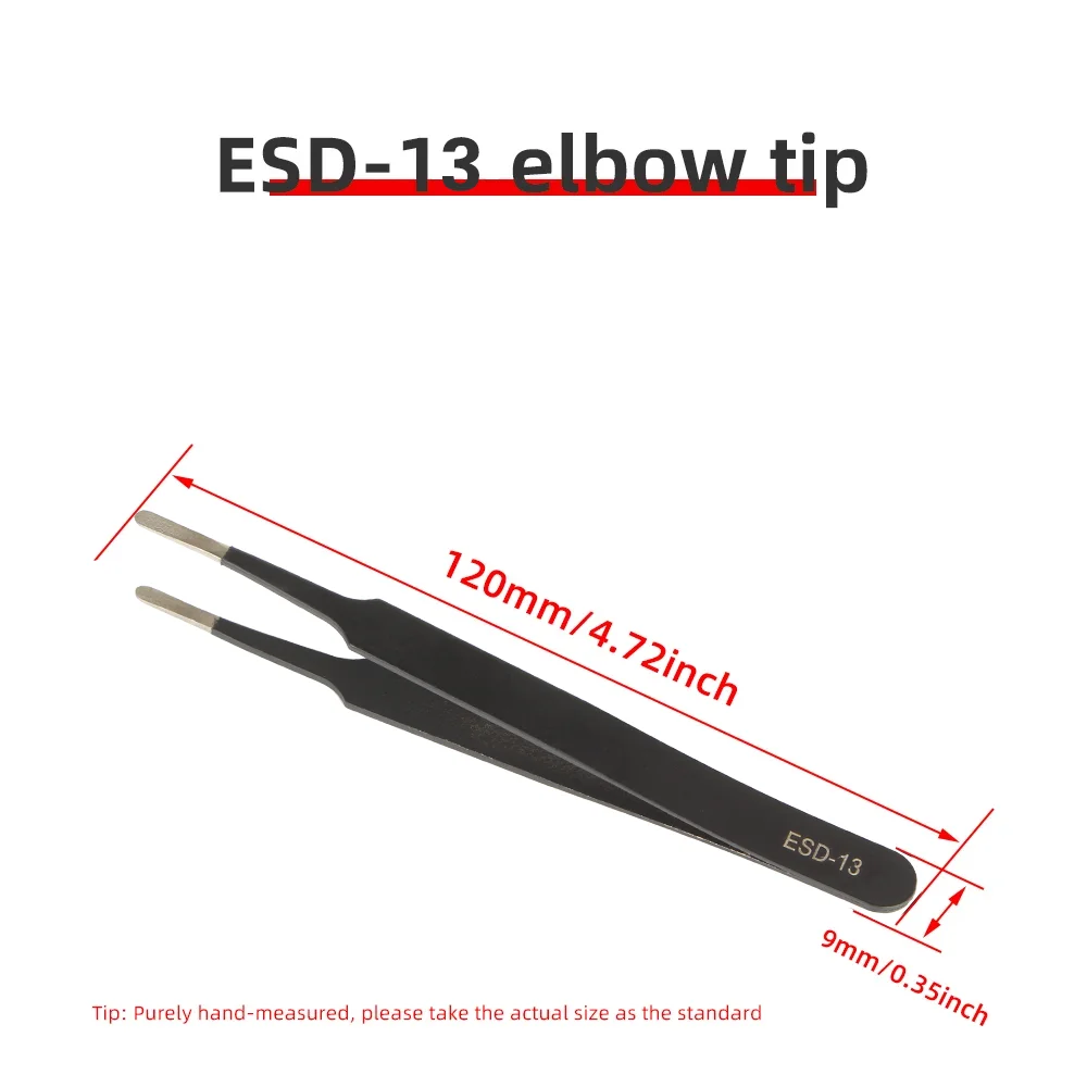 Precision Antistatic Tweezers and Multifunction Nipper Tool Set