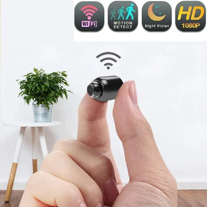 

New1080P HD Mini Camera WiFi Baby Monitor Indoor Safety Security Surveillance Night Vision Camcorder IP Cam Audio Video Recorder