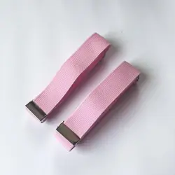 Fashionable Elastic Armband Sleeve Holders - Adjustable Arm Cuffs for Parties and Weddings (1 Pair) (Pink)