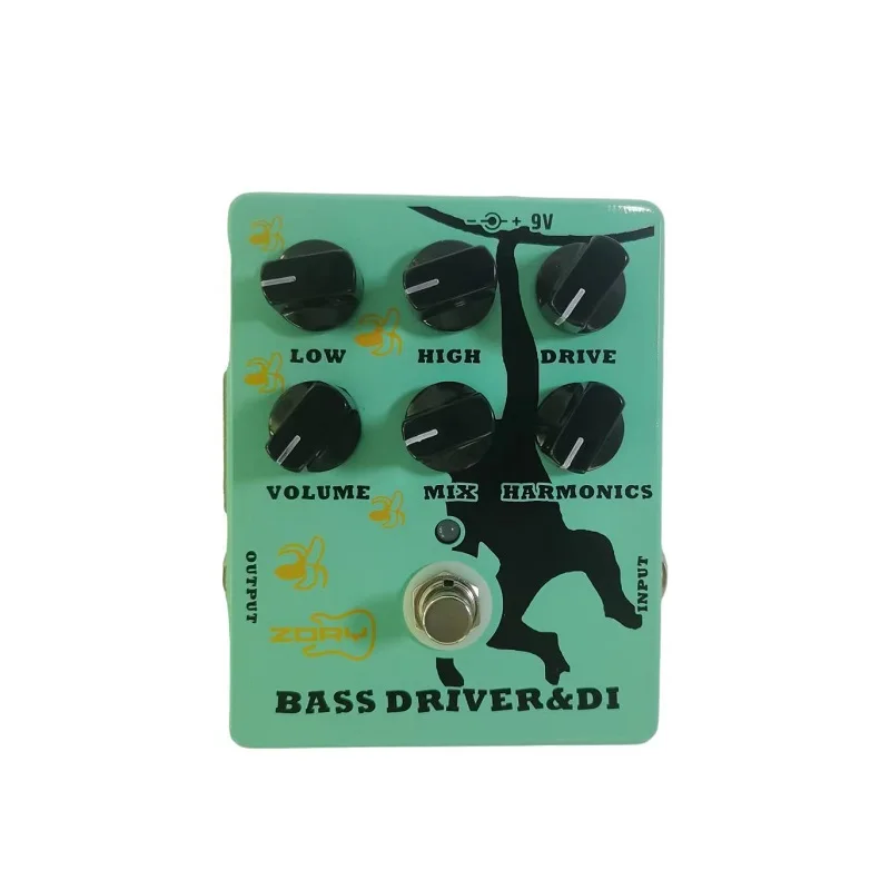 

ZORY ZDI-2 Driver+DI box Effects Pedal True Bypass Guitar Accessories