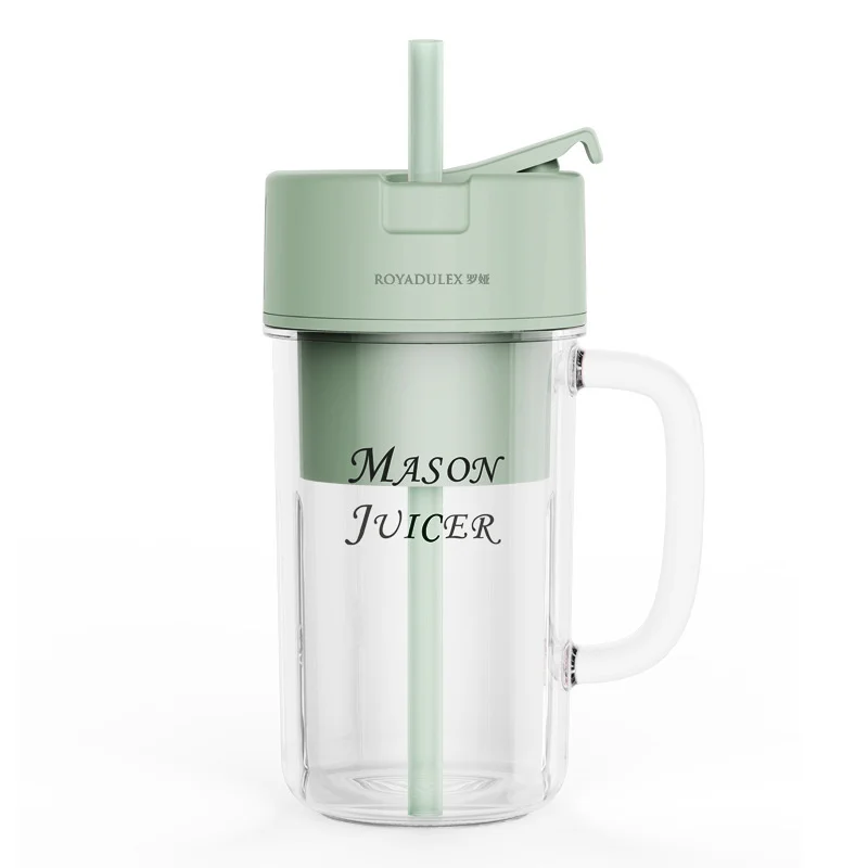 New Royalty Line Roya Mason Cup Juicer 10-blade Electric Portable