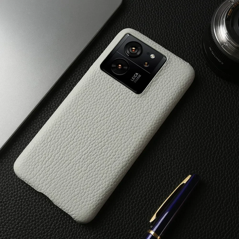 Handmade Premium Genuine Leather Shockproof Phone Case - Retro Style
