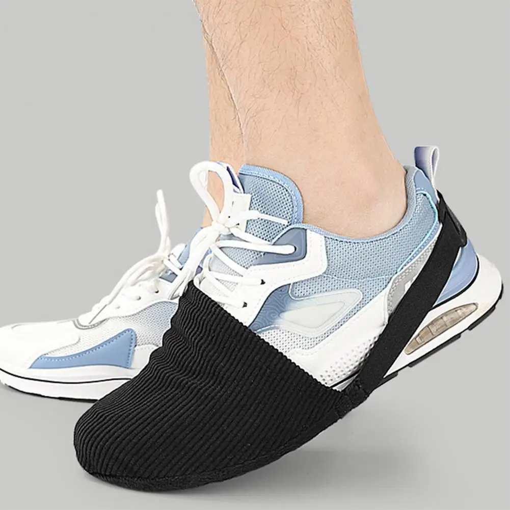Secure Fit Bowling Shoe Accessory Bowling Shoe Slider Covers with Elastic Band for Men Women Velvet Bottom Slide for Most