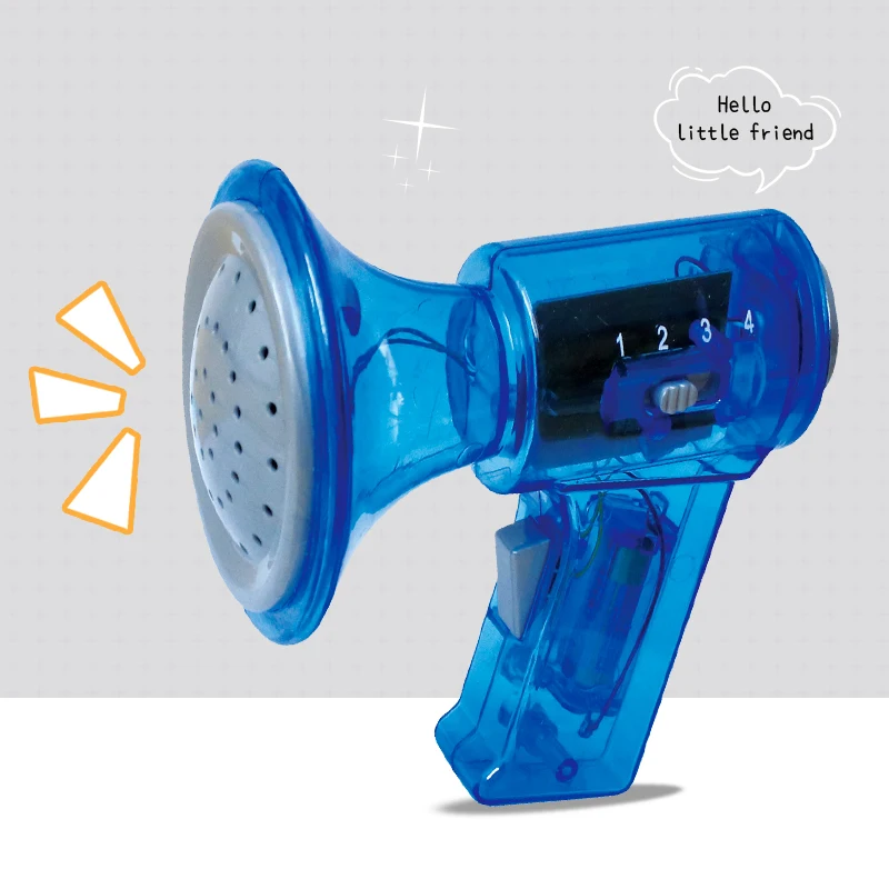 Held Megaphone Voice Changer Megaphone Speaker Toy for Kids Party Favor with 4 Different Voices Role Effects 3