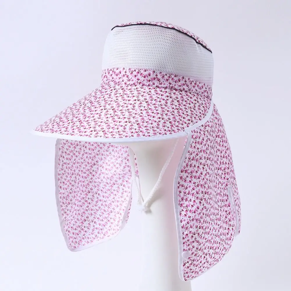 Face And Neck Protect Sun Hat Summer Ear Flap Wide Brim Sunscreen cap UV Protection Lace Women Hats Fishing Hunting Hiking sun hat sun protection hat