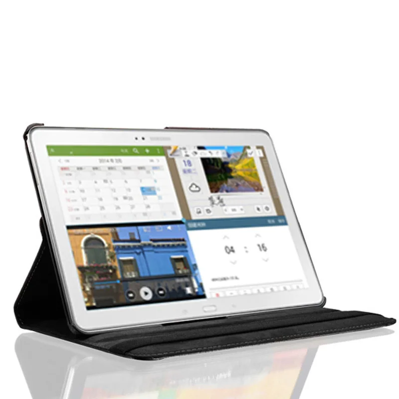 para Samsung Galaxy Tab Note Pro 12.2 Polegada P900 P901 P905 Sm-p900 Tablet Case 360 Suporte de Rotação Flip Capa Couro - Imagem 3