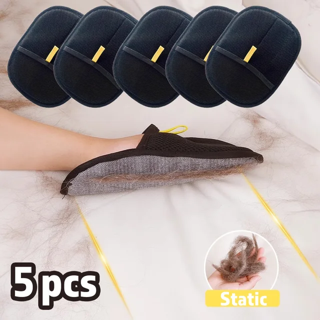 Pet Hair Removal Gloves Double-sided Static Cleaning Grooming Glove Reusable Sofa Carpets Cat Dog Hair Mitts Tool 1~5pcs Pet Hair Removal Gloves Double-sided Static Cleaning Grooming Glove Reusable Sofa Carpets Cat Dog Hair Mitts Tool 1~5pcs