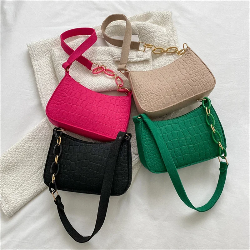 

One Shoulder Bag 2022 New Women's Subaxillary Bag Niche Design Advanced Texture Armpit Handbag Crescent Saddle Bag Dermatoglyph