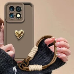 3D Plating Love Heart Phone Case with Lanyard Bracelet and Soft Cover - 7 Plus or 8 Plus (3)