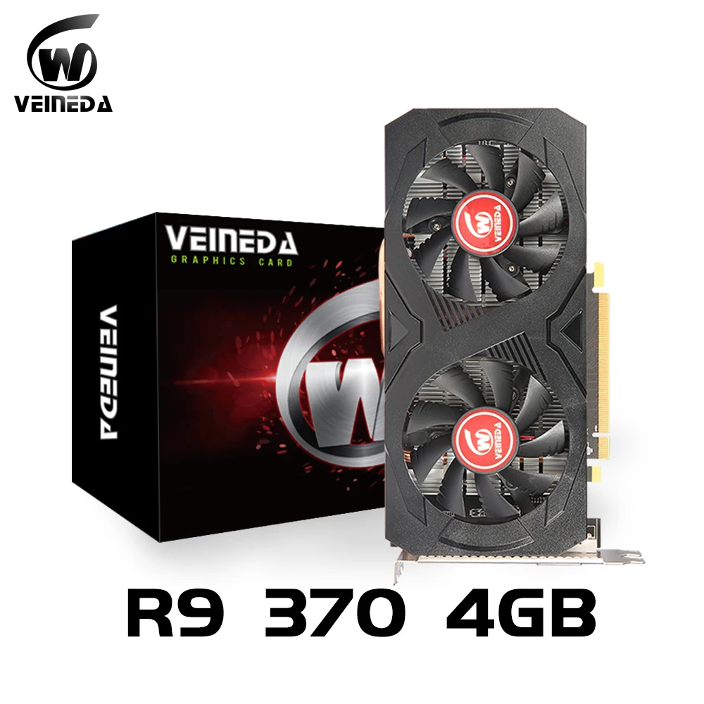 Игровая видеокарта VEINIDA rx560 4 Гб 7000 бит GDDR5 3 0 МГц PCI-E 350 ПК игровая для AMD Radeon R7 2 |