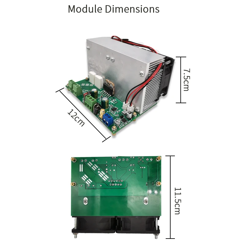OPA549 module voltage control constant current constant voltage AC current sourc