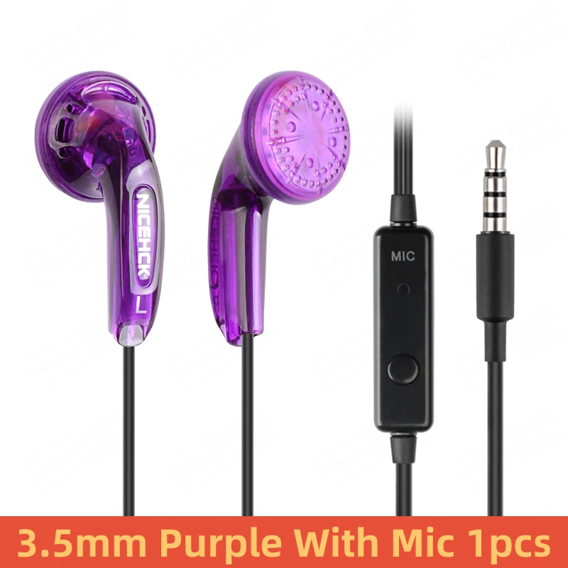 usb headset 2022 NiceHCK Traceless 3.5mm Type-C HIFI Wired Earbud 15.4mm Dynamic Microphone Earphone Stereo Music Headset Vido MX500 PK1 IEM headphones for sale Earphones & Headphones