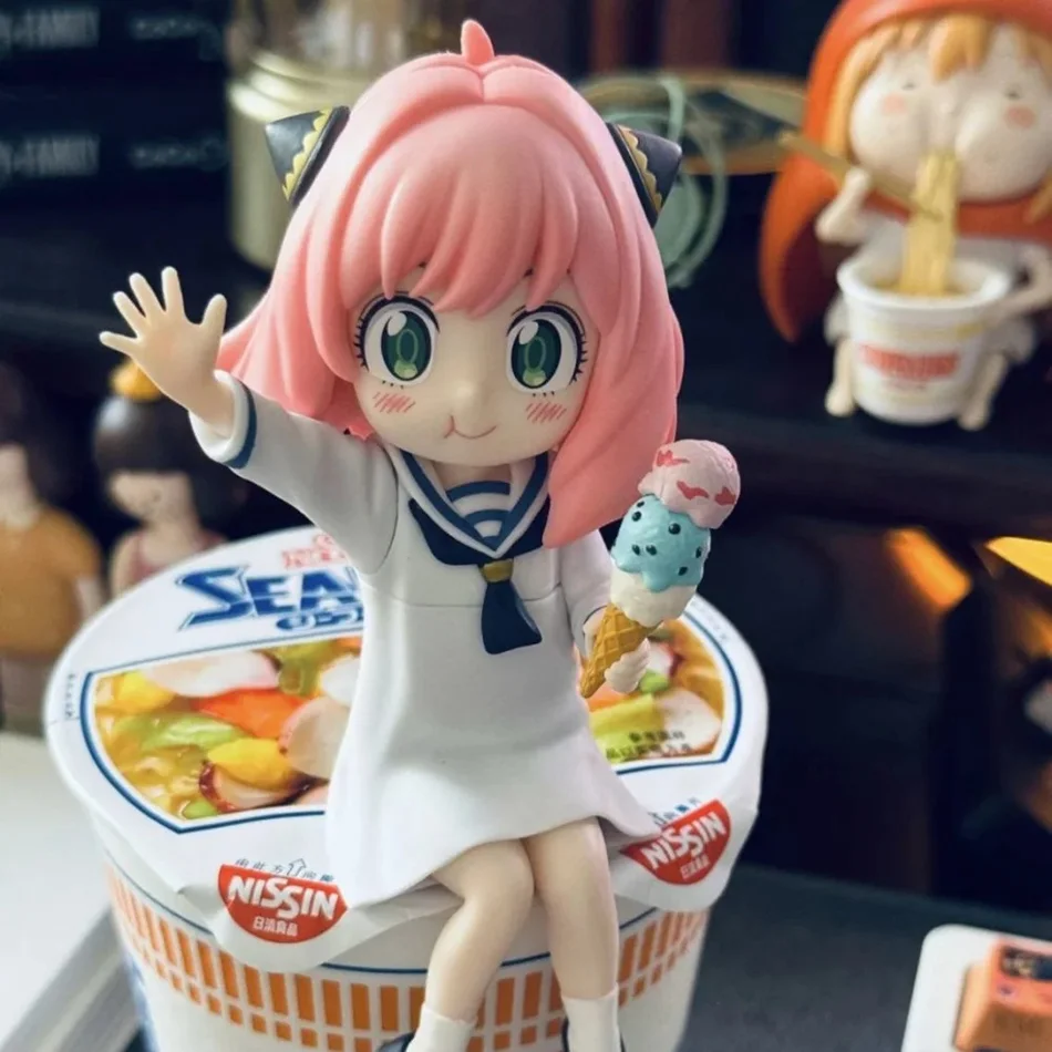 13CM Spy Family Niedliche Kreative Anime-Puppe Modell Anime-Zubehör Modell Süße Schreibtisch-Dekorationen Urlaubsgeschenke Statue Sammlerstück Spielzeug – Detail 9