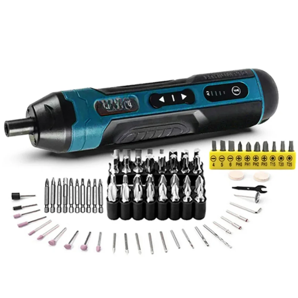 Cordless Electric Screwdriver, Rechargeable, 1300mAh Lithium Battery, Mini Drill, 3.6V Power Tools Set, Household Maintenance Re