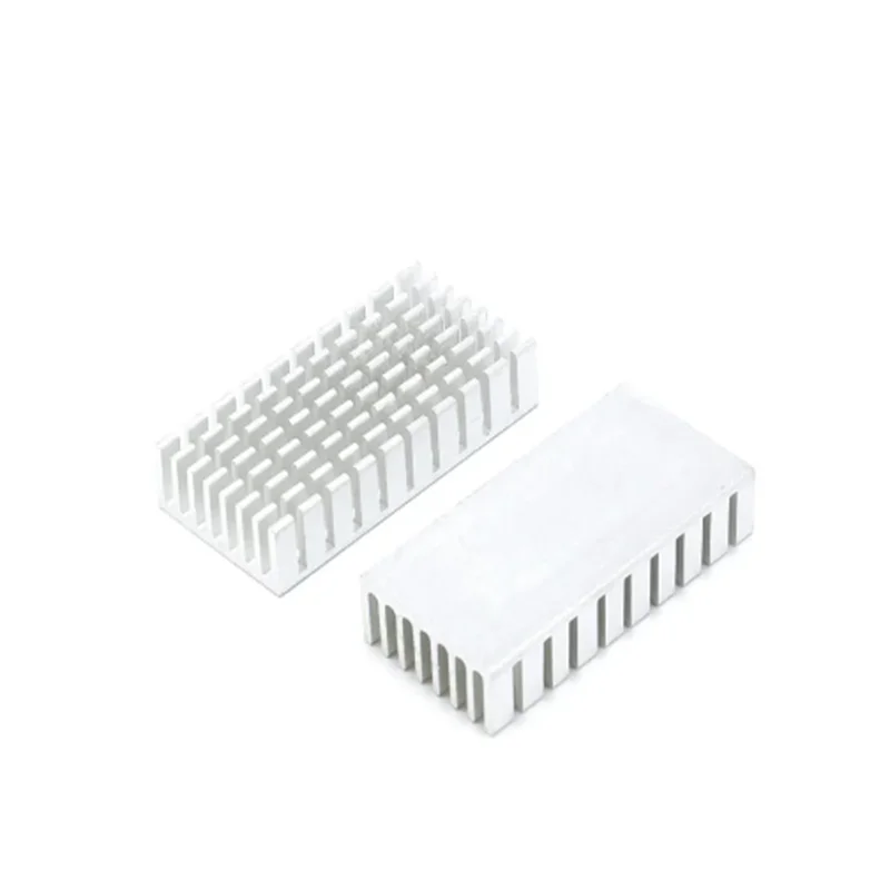 50X25X10mm Heatsink Radiator Cooler Cooling Fin Aluminum Heat Sink for LED Power IC Transistor Module PCB Black 50*25*10mm