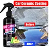 3 In 1 Ceramic Car Coating Spray Ceramic Coat Auto Motorcycle Hydrophobic Protect Polish Paint Care Detailing Gloss Seal Wax