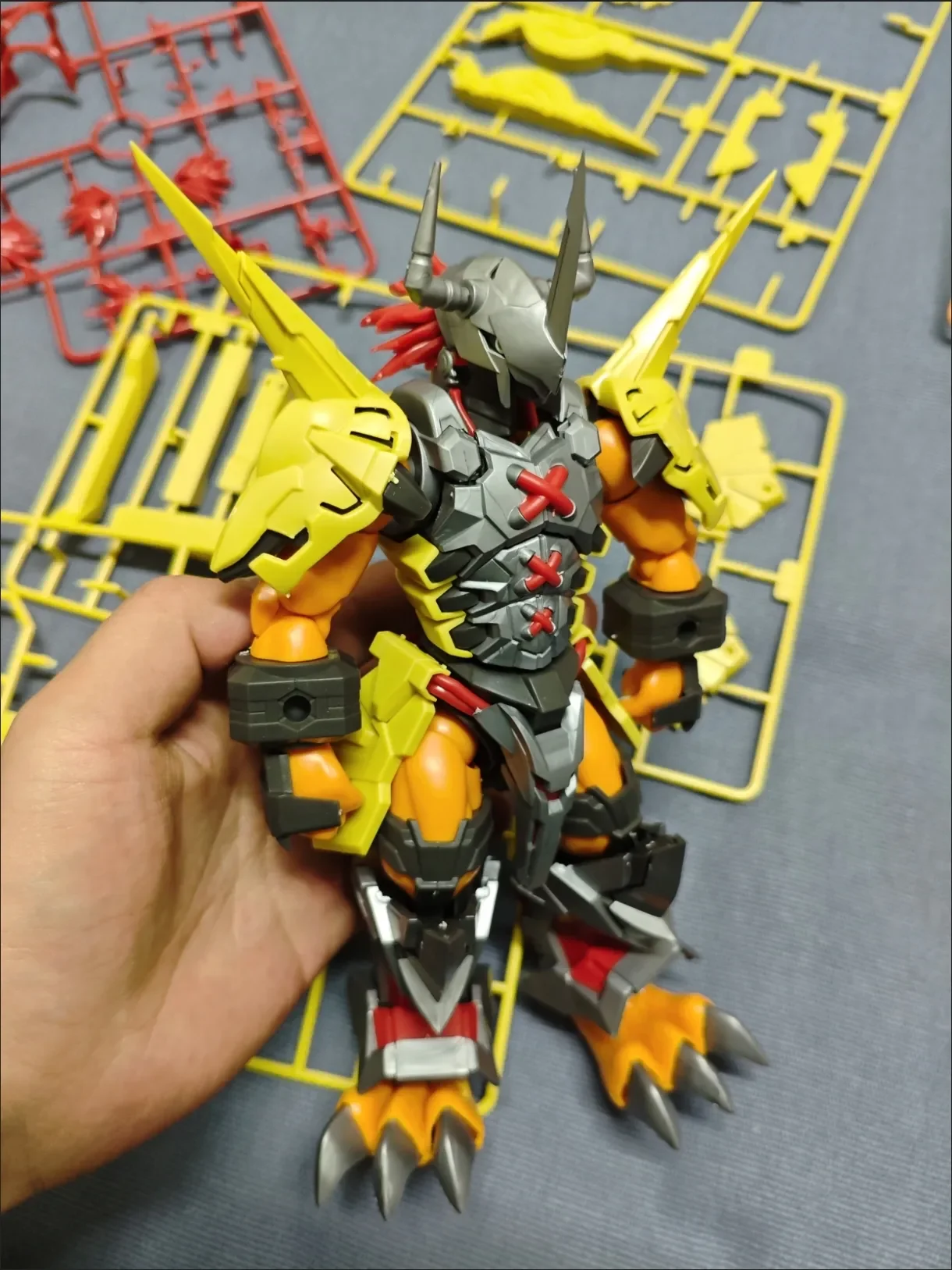 FRS WarGreymon Upgraded Version with Special Effects Parts