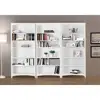 Solid Wood Shaker Style Bookcase 6 Shelves Adjustable Anti Tip Security Easy Care Modern Design Living Room Furniture 3